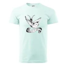 Love holubice - kreslená