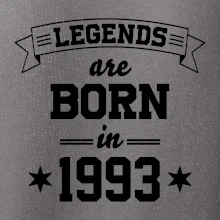 Legends are born in 1993
