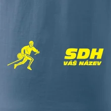 Hasičský sport SDH + váš název ŽLUTÁ
