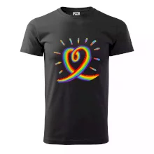 Srdce pride duha kreslená Srdce pride duha kreslená
