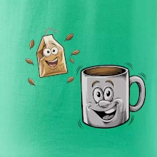 Parové triko - Hrnek a čaj