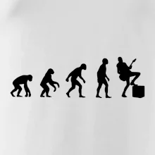 Evoluce kytarista - noha na kombu
