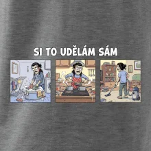 Si to udělám sám - dlouhé vlasy a knír