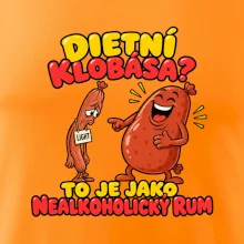 Dietní klobása jako nealkoholický rum