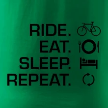 Ride Eat Sleep Repeat kolo