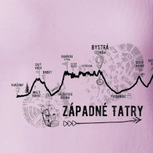 Profil kopca Západné tatry