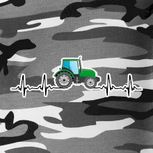 Traktor barevný ekg