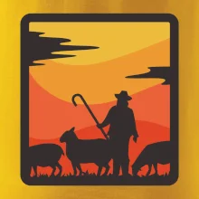 Pastevec ovcí - čtverec