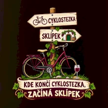 Kde končí cyklostezka, začíná sklípek