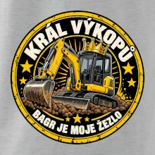 Král výkopů bagr je moje žezlo