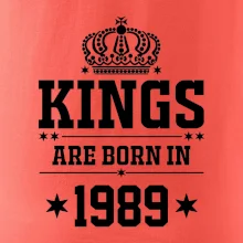 Kings are born in 1989