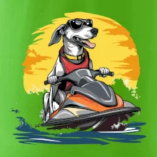 Chrt na vodním skútru