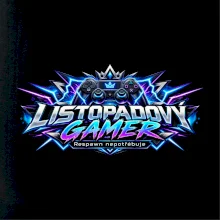 Listopadový gamer s neonovým herním ovladačem