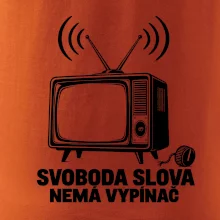 Svoboda slova nemá vypínač retro televize