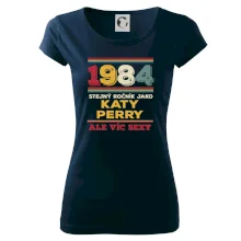 1984 stejný ročník jako Katy Perry