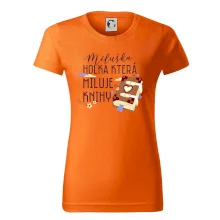 Kniha - Holka, která miluje knihy -  Vaše jméno