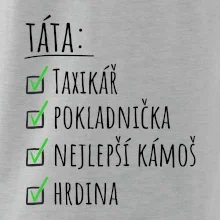 Táta - check list