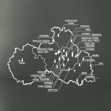 Mapa rozhleden - Liberecký kraj