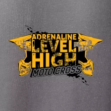 Motocross adrenaline level high