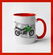 Cestovní enduro zelená