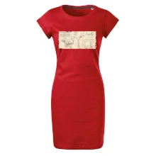 Mapa Báňské dráhy z Moravské Ostravy do Doubravy