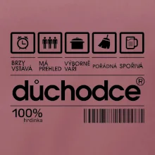 Čárový kód důchodce