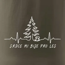 Srdce mi bije pro les