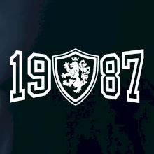 Narozeninový motiv - znak - 1987