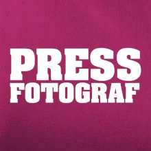 Novinář nápis - Press Fotograf