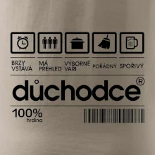 Čárový kód důchodce