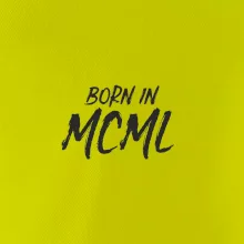 Born in - Římské číslo 1950