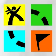 Geocaching logo barevné