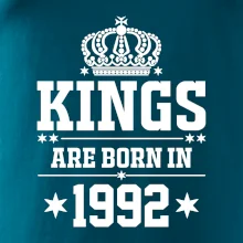Kings are born in 1992 Kings are born in 1992