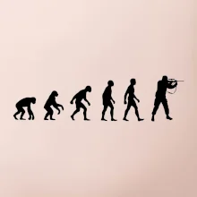 Evoluce vojáka - stojící