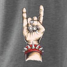 Rocková ruka s náramkem