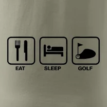 Eat sleep golf