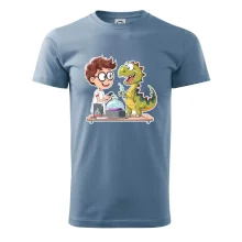 Chemik a dinosaurus - kluk