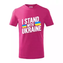 I stand with ukraine tiskací nápis