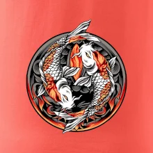 Yin & Yang Koi kapr - oranžový