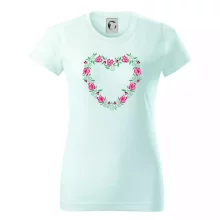 Červené tulipánové srdiečko (Pecka design)