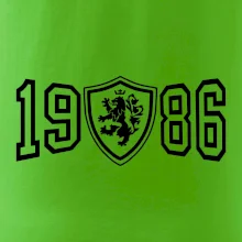 Narozeninový motiv - znak - 1986