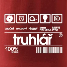 Čárový kód truhlář