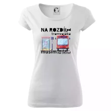 Na rozdíl od tramvajáka musím koukat na cestu