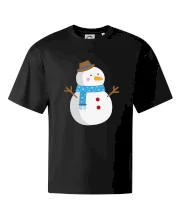 Sněhulák se šálou