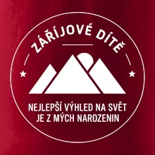 Zářijové dítě. Nejlepší výhled na svět je z mých narozenin