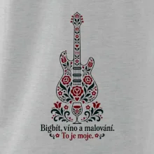 Bigbít, víno a malování. To je moje