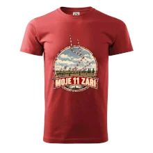 Liblice B bortící se věže moje 11 září retro odznak