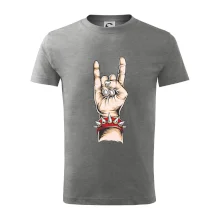 Rocková ruka s náramkem