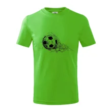 Fotbalový míč - kresba tužkou