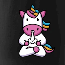 Yoga funící jednorožec